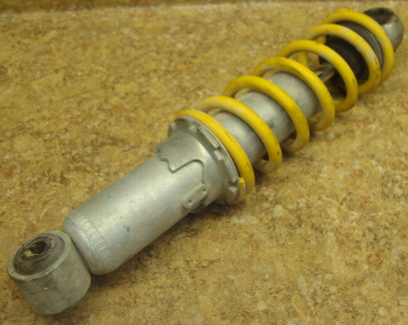 1986 Yamaha Moto-4 YFM225 YFM 225 ATV Yellow Front Shock Suspension Spring 1987