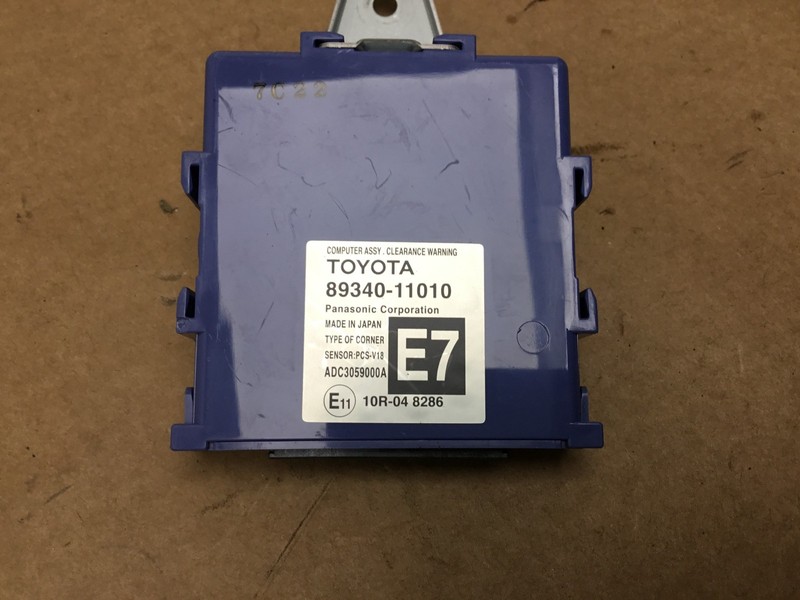 Lexus LC500 LC 500 2018 Park Assist Clearance Warning Control Module 18-21 :O
