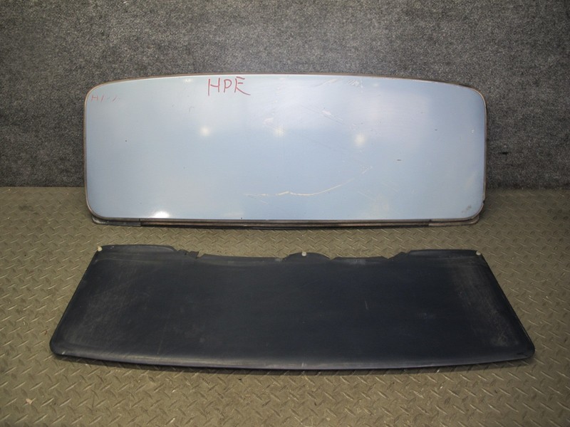 1984-1991 PORSCHE 928 S UPPER SUNROOF MOONROOF PANEL COVER BLUE W INTERIOR TRIM