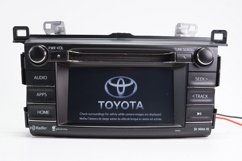 TOYOTA RAV4 Radio AM-FM Player CD Info Display Head Unit OEM 2016 - 2018
