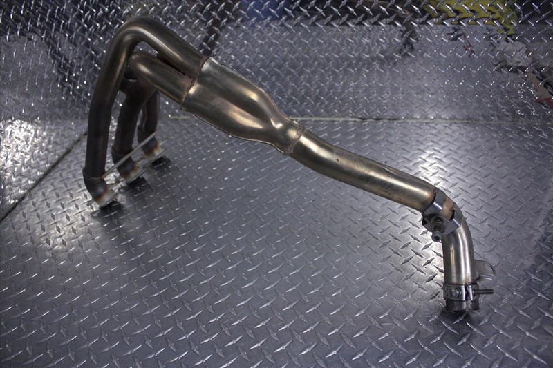 2000 TRIUMPH SPRINT RS 955 EXHAUST MANIFOLD PIPES HEADERS OEM RS955 00