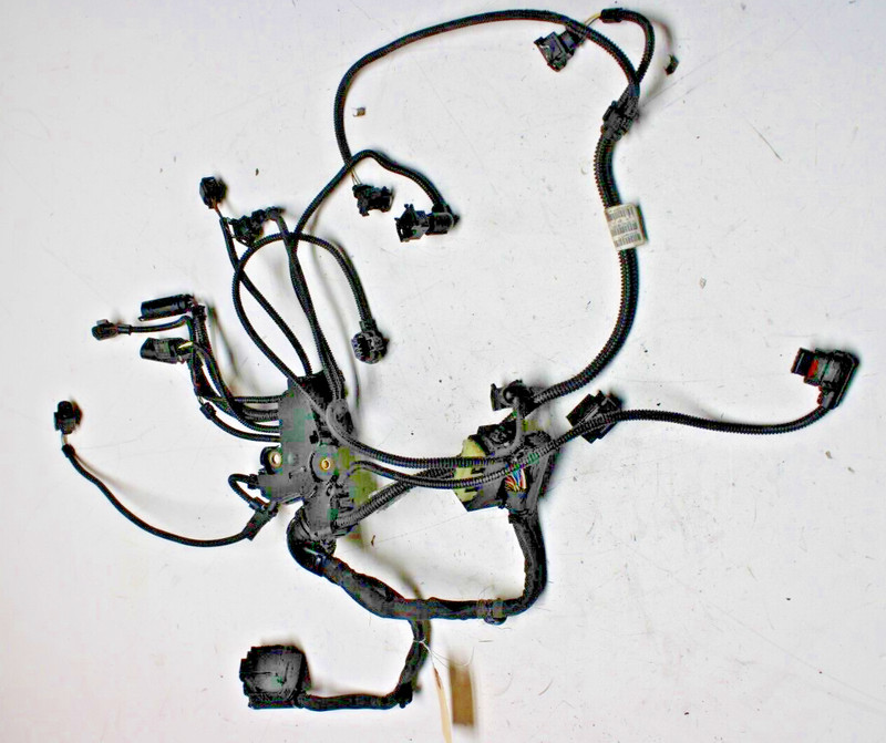 2012-2018 BMW 650I F06 4.4L RIGHT INJECTORS ENGINE WIRING HARNESS OEM