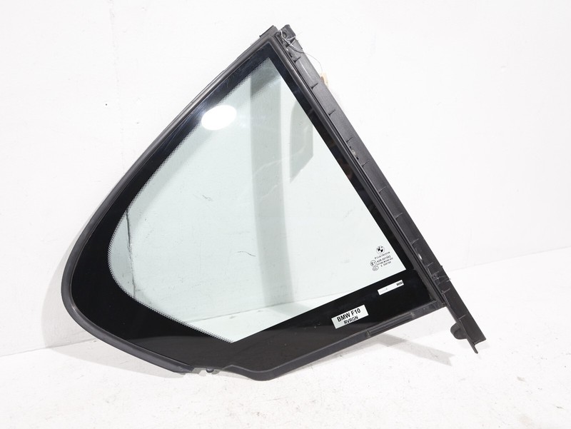 BMW 535I 528I 550I F10 REAR RIGHT DOOR VENT QUARTER GLASS TINTED 7311246 OEM