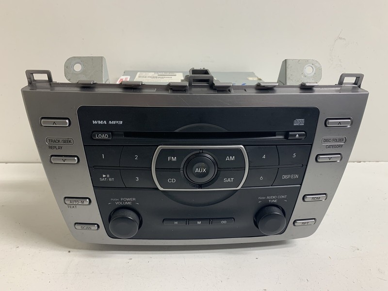 2011-2013 Mazda 6 Radio Stereo NON-NAV NON-Trip Sgl Disc 6 Speaker GEG1 66 9R0