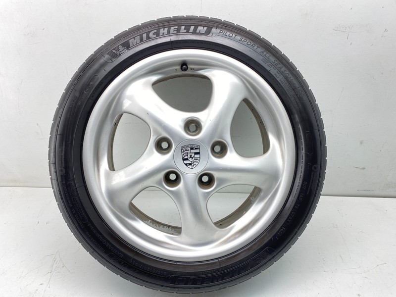 97-05 Porsche Boxster 986 911 17 Inch Factory Front Wheel Rim W/ Tire 7x17 OEM✅