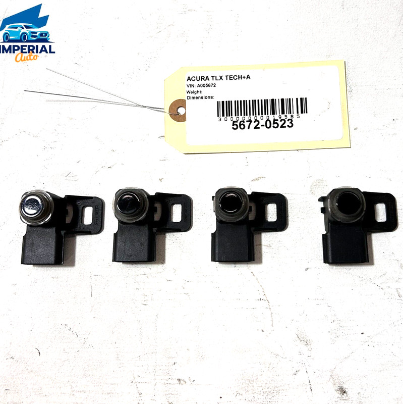 2018-2019 ACURA TLX MDX REAR BUMPER PARKING PARK SENSOR PARKTRONIC OEM SET 4