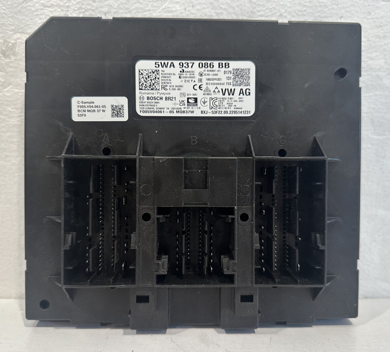 2022-23 VW GOLF R / GTI HEADLAMP CONTOL MODULE OEM PART#5WA.937.086.BB