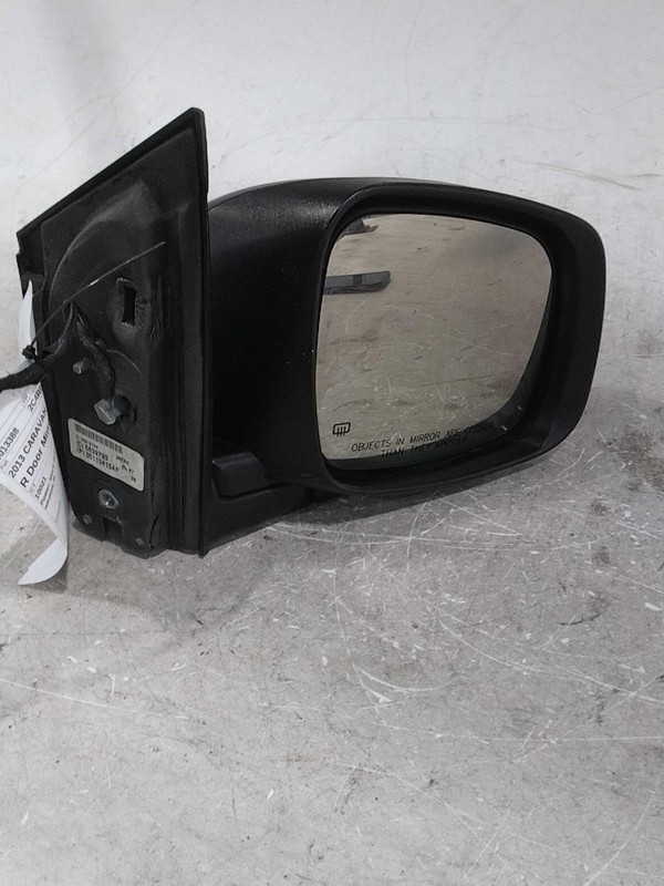 2013 Dodge Caravan Right Blue Door Mirror Assembly OEM 641149 Used 180K Miles