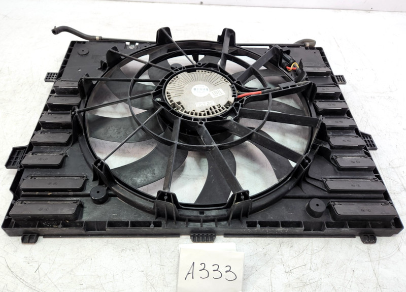✅ 2011-2018 OEM Porsche Cayenne 958 Engine Radiator Cooling Fan Motor Assembly