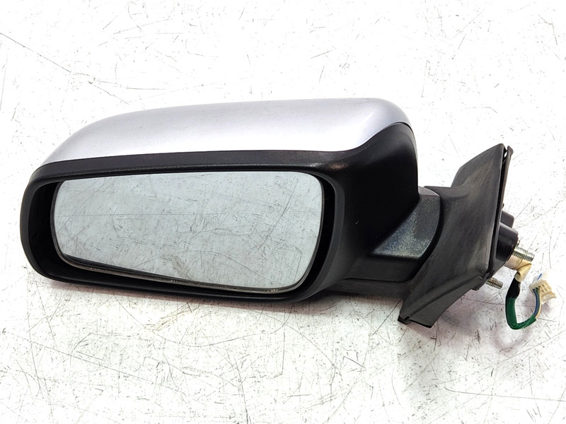 ✅ 08-15 OEM Mitsubishi Evolution Left Driver Door Exterior Side Mirror Silver*