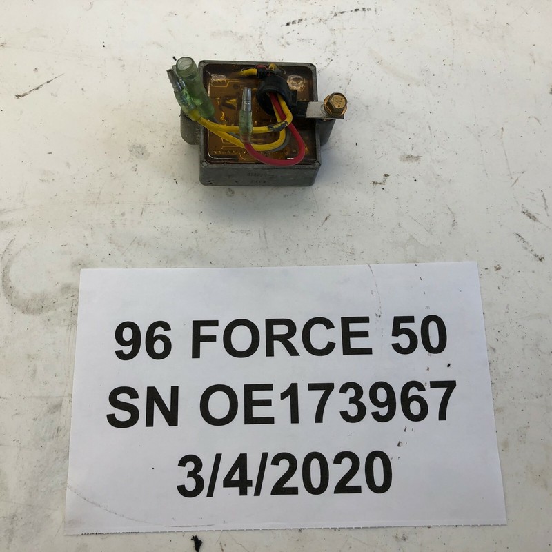 Force Outboard 50hp Voltage Regulator OEM! 883071A 1 FRESHWATER!