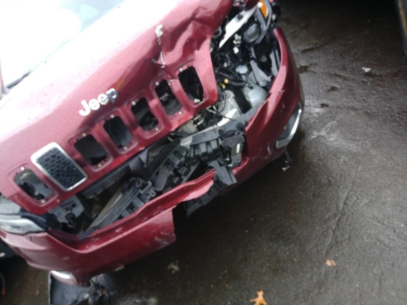 2019 Jeep Cherokee Left Door Glass Red OEM 146499 - 93K Miles