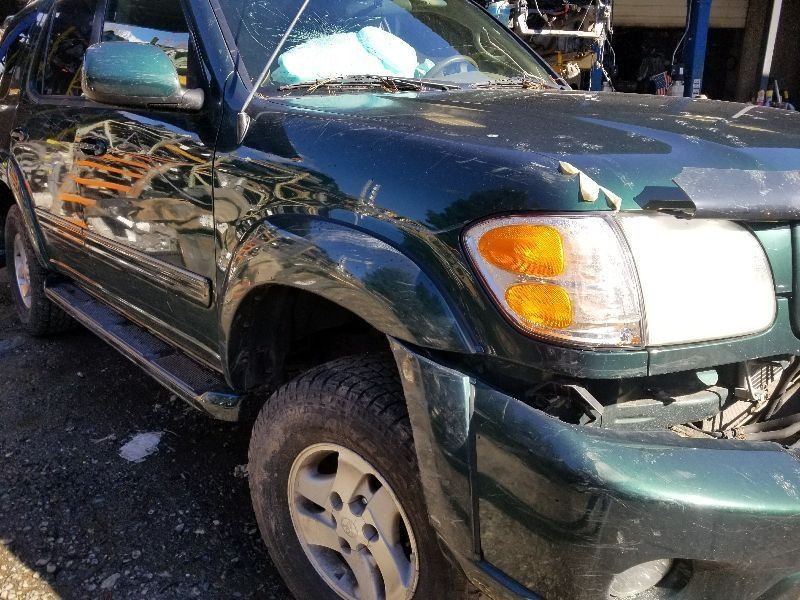 01 02 03 04 TOYOTA SEQUOIA LIMITED PASSENGER RIGHT FENDER GRN-6Q7 SCRATCHES