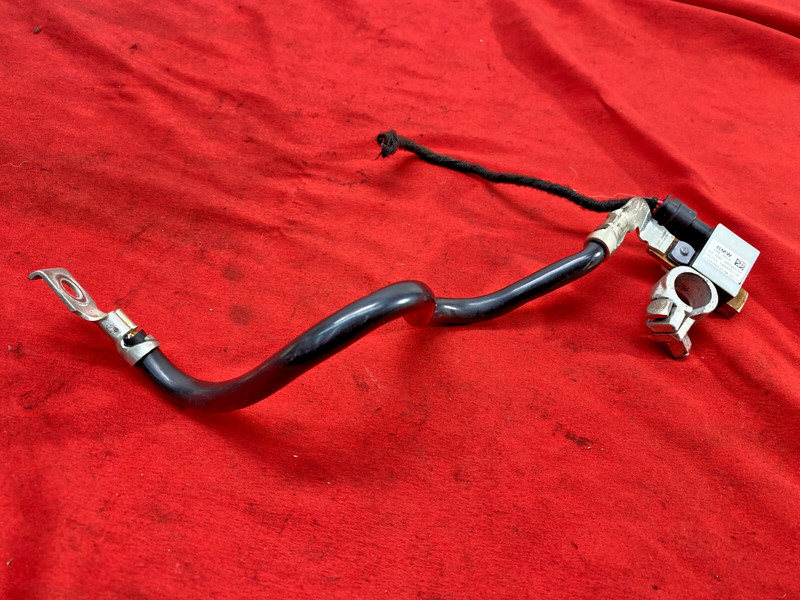 BMW E93 E60 E70 E72 3/5 Series X5 X6 IBS Negative Battery Cable Black Wire OEM✅