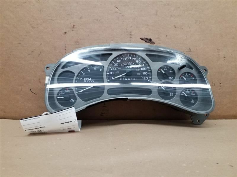 Speedometer Cluster Classic Style US Fits 06-07 SIERRA DENALI 244475
