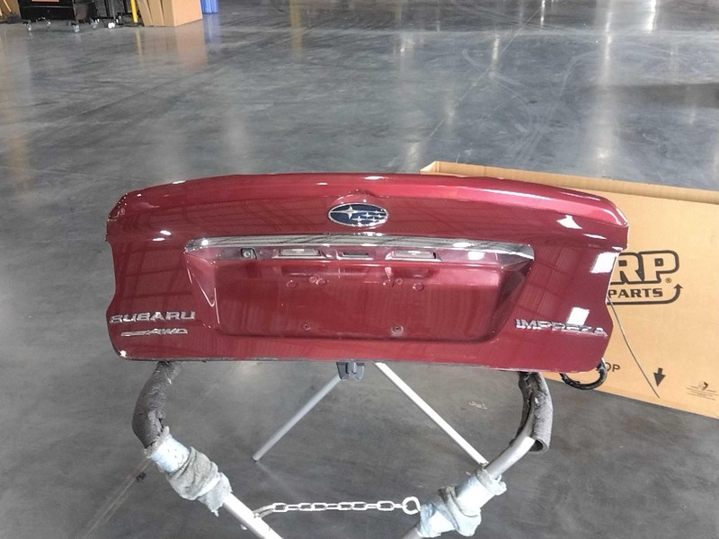 2015 Subaru Impreza Deck Lid Trunk Lid Red OEM 57509FG0509P 4DR SED