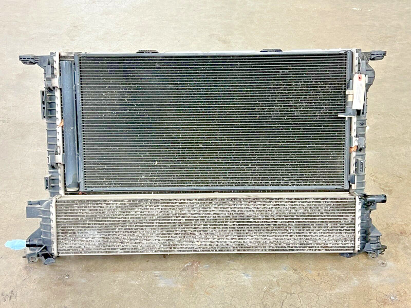 ⭐2012-2018 AUDI A7 COMPLETE FRONT COOLING CLIP RADIATOR FAN ASSEMBLY OEM LOT2447