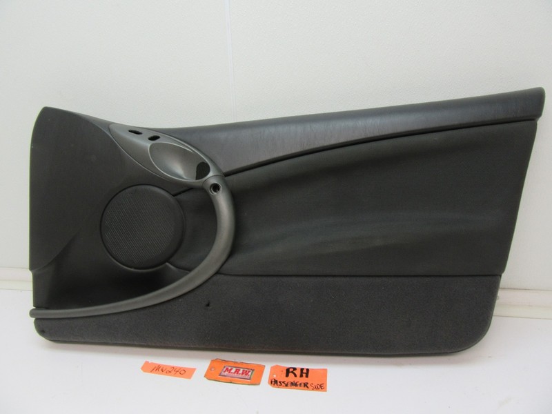 COUGAR FRONT DOOR PANEL RIGHT R RH RF PASSENGER INTERIOR POWER MERCURY CLOTH