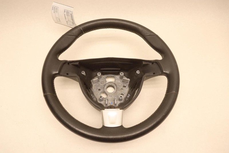 2005-2012 PORSCHE 911 DRIVER SIDE STEERING WHEEL LEATHER 3 SPOKE OEM