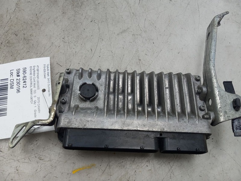 15 TOYOTA CAMRY ECM ENGINE CONTROL MODULE 89661-06T21