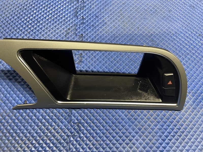 08 09 10 11 AUDI A5 3.2L S-LINE DASH DISPLAY SCREEN SURROUND TRIM BEZEL USED OEM