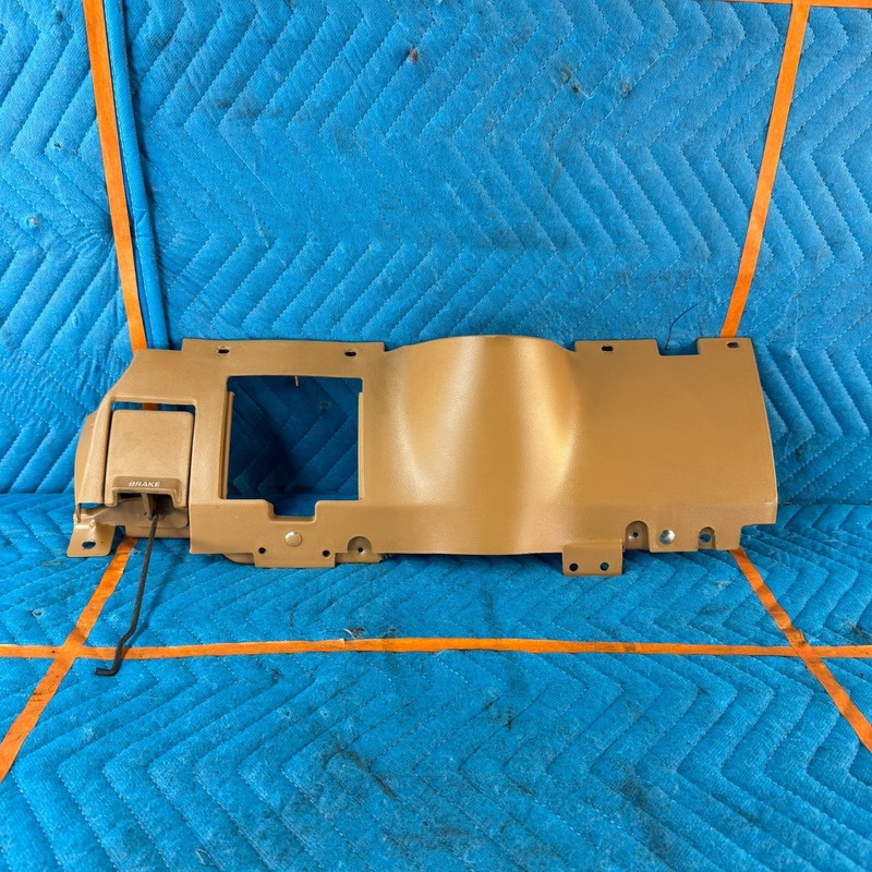 89–91 Chrysler TC Maserati Lower Driver Dash Knee Panel w/ Parking Brake Han OEM