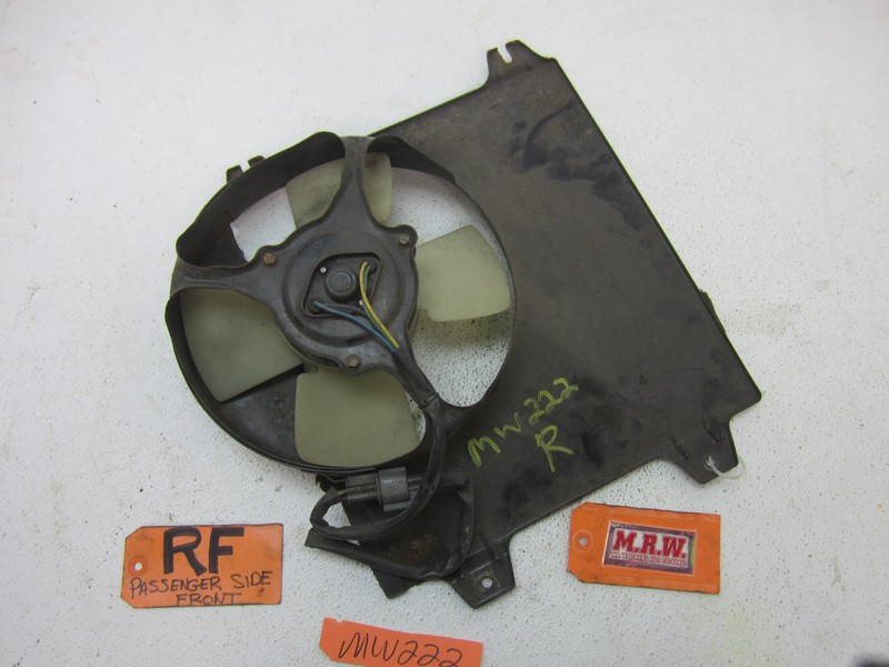 RADIATOR FAN MOTOR SHROUD RIGHT AC A/C CONDENSER 2.5L 98 99 00 AVENGER SEBRING