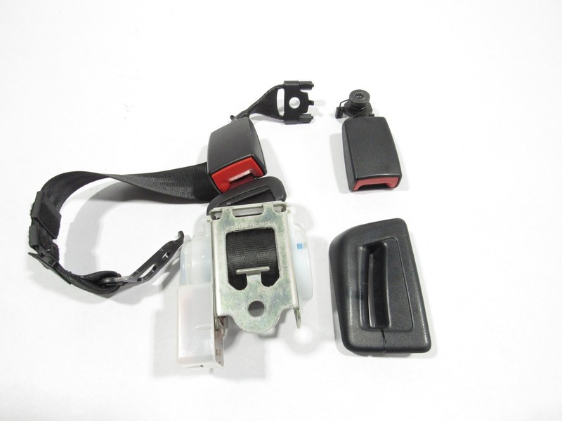 11-18 Porsche Cayenne 2017 Rear Left Center Seat Belt Retractor Buckle Set ;:Y