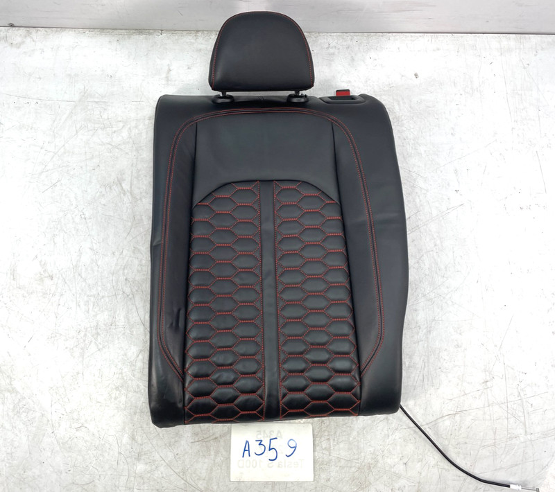 ✅ 18-24 Audi RS5 A5 S5 Coupe Rear Left Driver Seat Upper Cushion Leather Black*