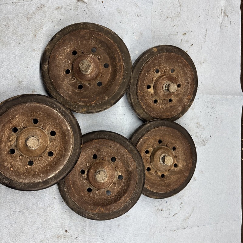 1974 John Deere Vintage Snowmobile 500 CCW KEC-440 rear bogey wheels