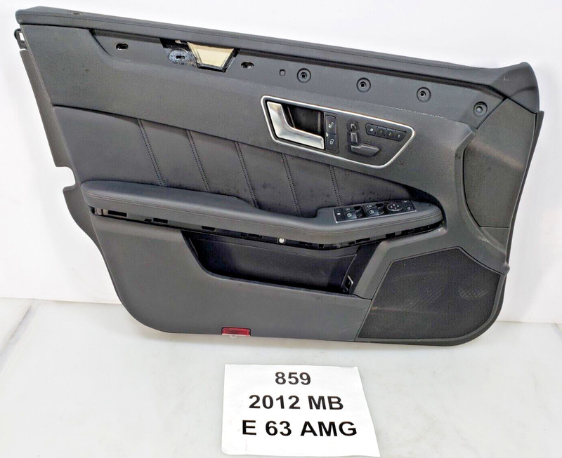 ✅ 10-13 OEM Mercedes W212 E350 E550 E63 Front Driver Interior Door Panel Trim