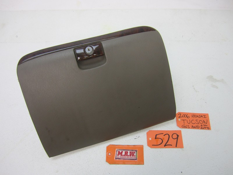 GLOVE BOX DOOR DASH BIN COMPARTMENT TAN DOOR PANEL RH fits 05-09 HYUNDAI TUCSON