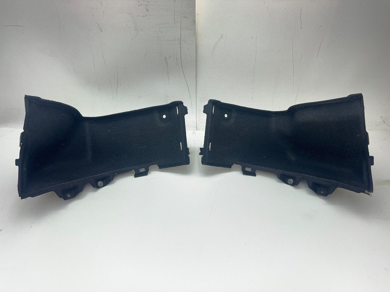 2003-2008 Nissan 350Z Rear Left and Right Side Trunk Carpet Trim Black KW993