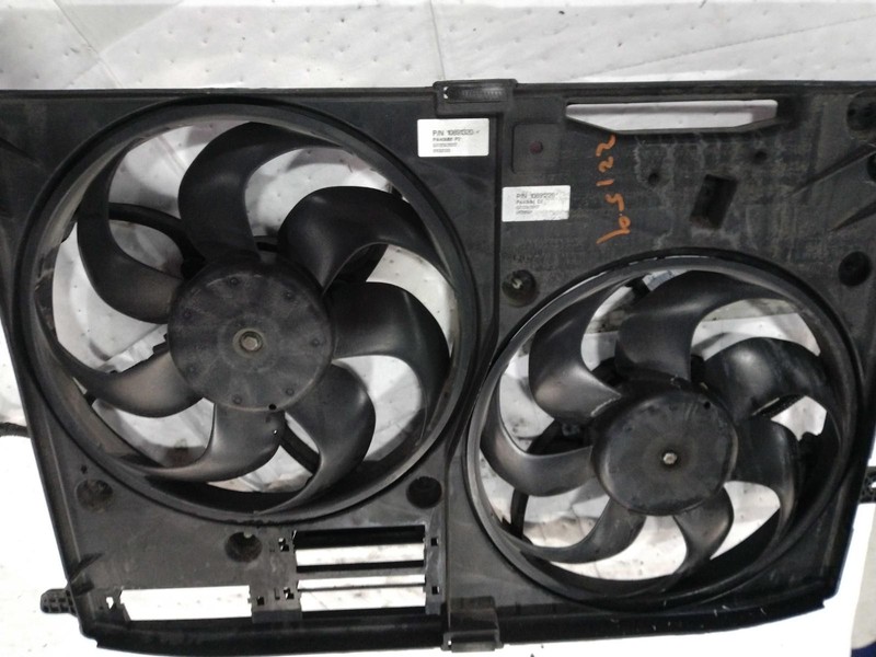 Used Engine Cooling Fan Motor fits: 2017 Lincoln Mkz fan assembly 1.5L from 10/0