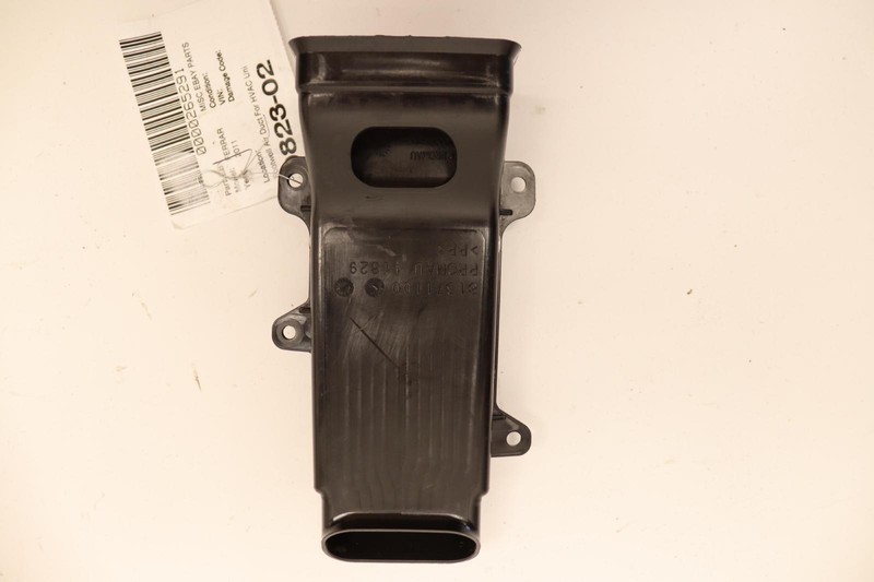 2010-2015 FERRARI 458 ITALIA FOOT FOOTWELL INTAKE AIR DUCT FOR HVAC UNIT OEM