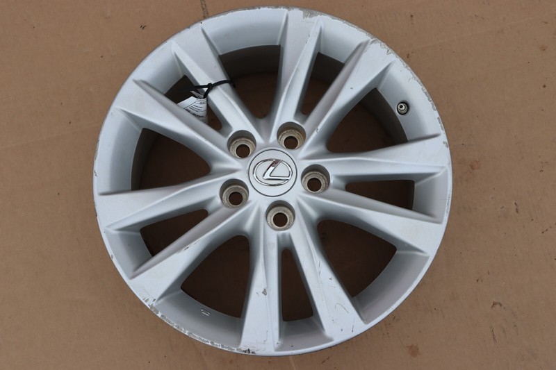 2010-2012 LEXUS ES350 WHEEL RIM R17 17X7 ET45 ALLOY 5 TWIN SPOKE W/ TPMS OEM
