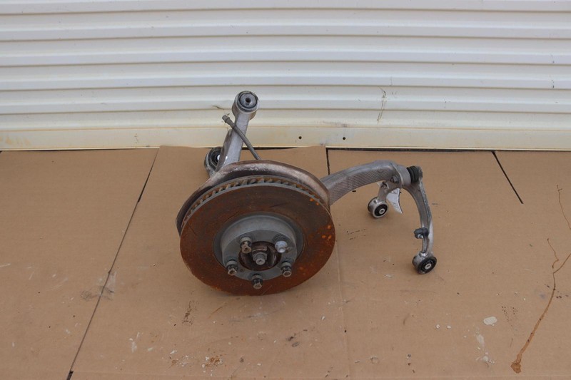 2010-2016 PORSCHE PANAMERA FRONT RIGHT SIDE SPINDLE KNUCKLE HUB CONTROL ARM OEM