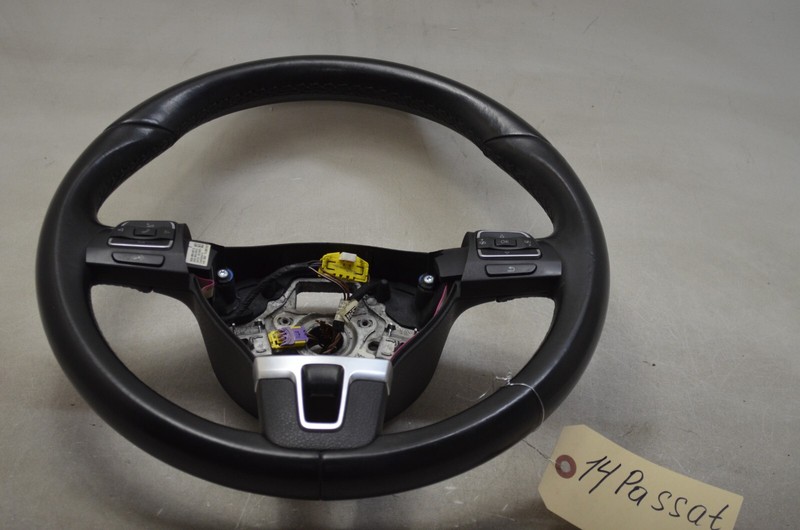 12-15 VOLKSWAGEN PASSAT STEERING DRIVER WHEEL OEM