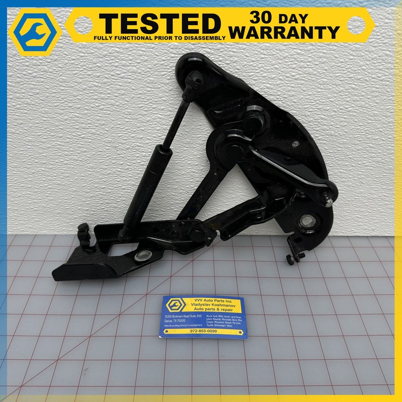06-12 BENTLEY Flying Spur LEFT SIDE HOOD LIFT SUPPORT STRUT SHOCK W/ HINGE OEM