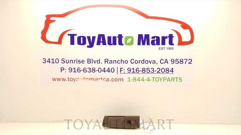 98 99 00 01 02 03 04 05 LEXUS GS300 GS400 GS430 RIGHT REAR WINDOW SWITCH TAN
