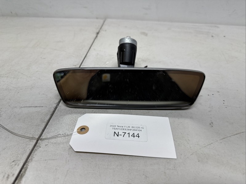 TESLA MY/3 INTERIOR REAR VIEW MIRROR ASSEMBLY AUTO DIMMABLE 1494441 N-7144 B7