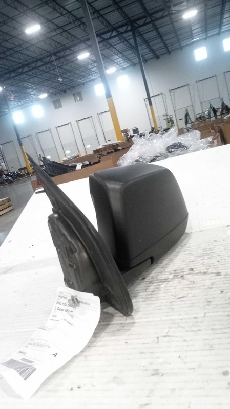 Used Left Door Mirror fits: 2021 Chevrolet Colorado Manual opt DBI Left Grade A