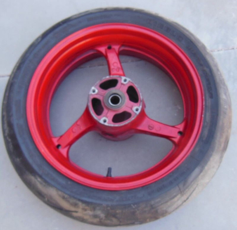05 Honda CBR1000RR CBR 1000 RR CBR1000 190/55-17 Rear Back Rim Wheel Tire 17 #41