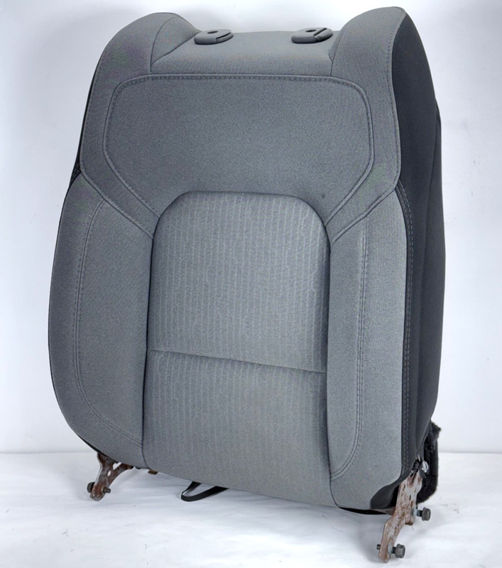 ✅ 2019-24 RAM 1500 5th OEM FRONT LEFT DRIVER CLOTH SEAT UPPER BACK CUSHION GRAY