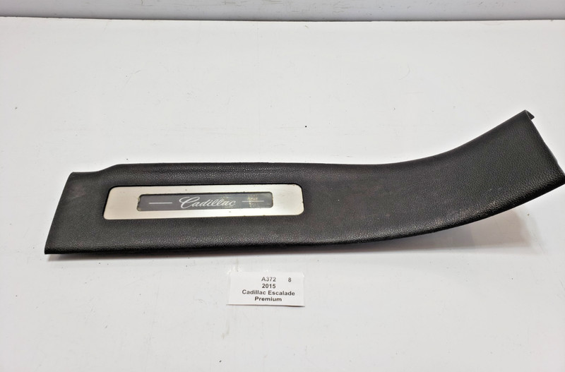 ✅ 15-20 OEM Cadillac Escalade Rear Left Driver Door Sill Scuff Plate Trim