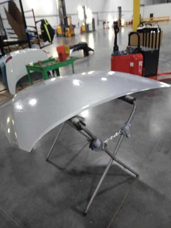 2018 Acura RDX Silver Hood Panel OEM Good Condition 4DR SUV 60100TX4999ZZ