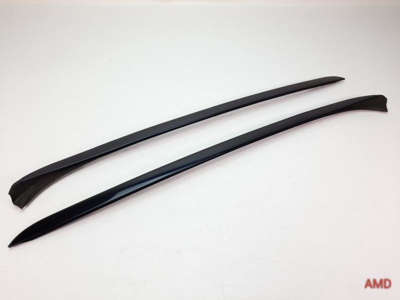 2007 BMW 335i 335xi 328xi 328i E90 Sedan Windshield Drip Moulding Set L+R Blue