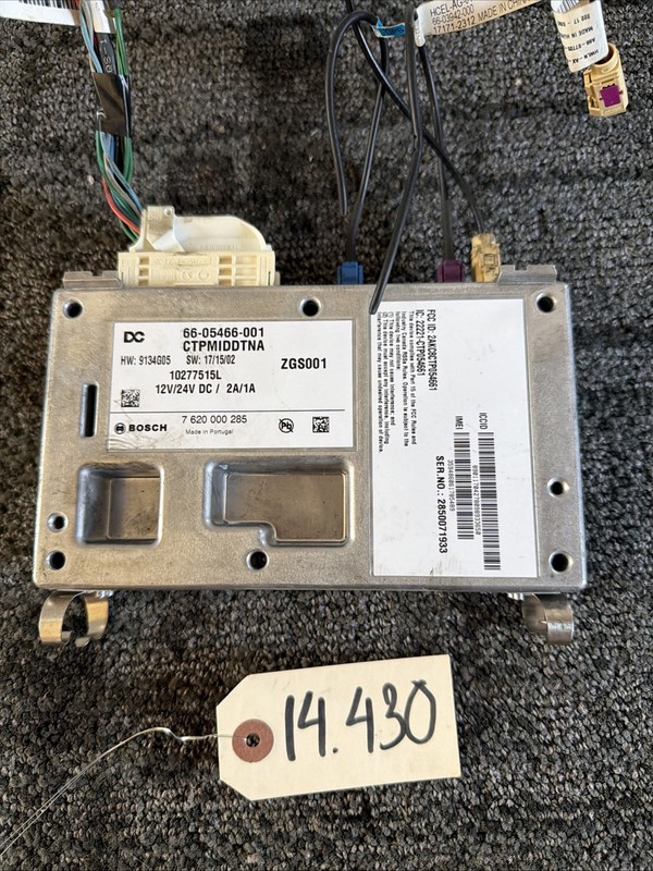 FREIGHTLINER CASCADIA TELEMATICS COMPUTER CONTROL MODULE - P/N: 66-05466-001