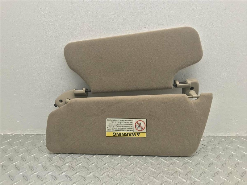 00-02 FORD EXPEDITION NAVIGATOR PASSENGER SUN VISOR TAN OEM 268-01114R