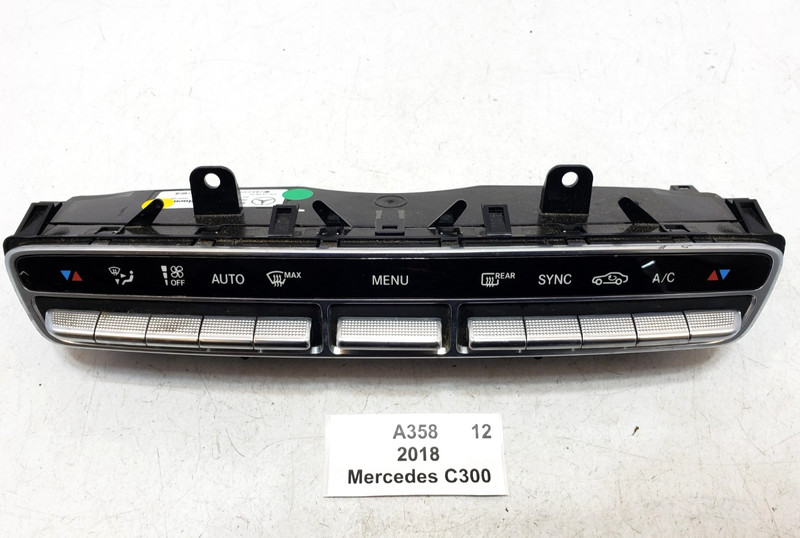 ✅ 2015-2018 OEM Mercedes C300 A205 Dashboard HVAC AC Control Switch Panel